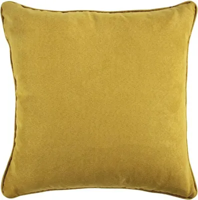 Immagine prodotto di Cuscino giallo in suedette 40x40