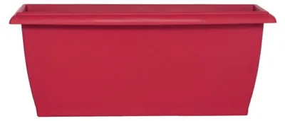 Image de Jardinière Evolution Rectangle 80 x 40 cm - 64L - Rouge - Fabrication Française