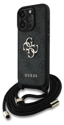Immagine prodotto di Etui Guess 4G Big Logo Cord Stap Crossbody Do Iphone 16 Pro Czarny