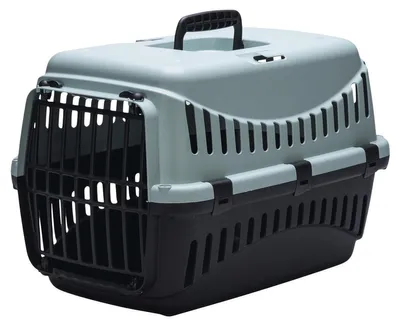 Produktbild von Karlie Transportbox Gipsy Eco hellblau/blau, Größe: L