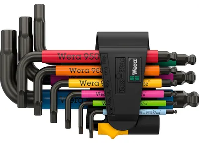 Immagine prodotto di Wera 950/9 Hex-Plus Multicolour Imperial 3 Set di chiavi angolari