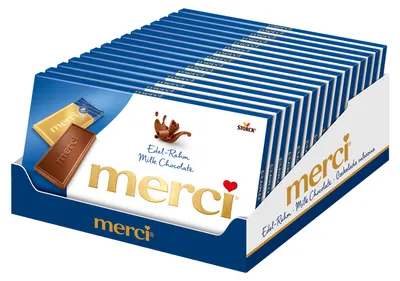 Produktbild von merci® Edel-Rahm Schokolade 100,0 g