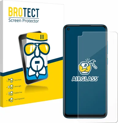 Produktbild von BROTECT Schutzglas für Xiaomi Redmi Note 9 Schutzfolie Panzer Folie Glas Display Schutz klar