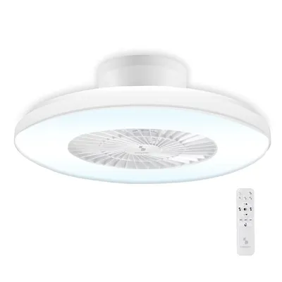 Image de Ventilateur de plafond avec lampes LED en 3 couleurs