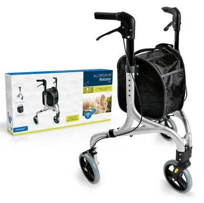 Produktbild von Faltbarer Aluminium Rollator mit 3 Rädern