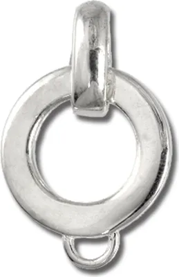 Image de SilberDream Charmscarrier 925 Argent Charm Connecteur Femme Bijoux FC0062