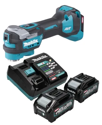Obrázek produktu pro Akumulátorové multifunkční nářadí Makita TM 001 GM201 40 V max. Starlock Max Brushless + 2x akumulátor 4,0 Ah + nabíječka