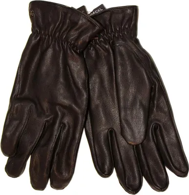 Image de Gants en cuir sportifs Roeckl pour hommes avec doublure polaire