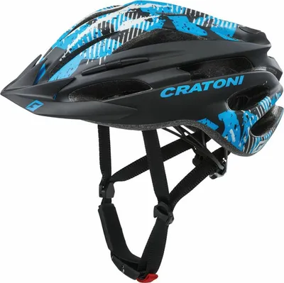 Produktbild von MTB Fahrradhelm Pacer Junior schwarz/blau matt