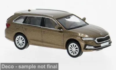 Produktbild von Brekina PCX870599 - 1/87 Skoda Octavia IV Combi, dunkelbraun, 2019 - Neu