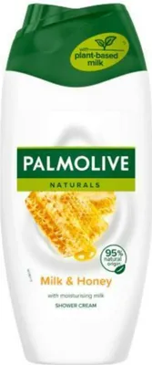 Image de Palmolive Naturals - Crème de douche - Miel & Lait - Lait hydratant - 250 ml - 1 pièce