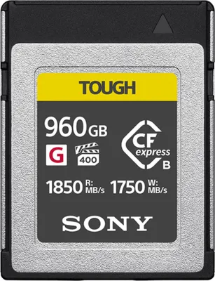 Produktbild von Sony CFexpress Type B 960GB Tough CEBG960T