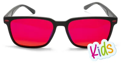 Zdjęcie produktu dla BrainMarket Okulary dla dzieci  blokujące 100% niebieskiego i zielonego światła, Greenhorn junior