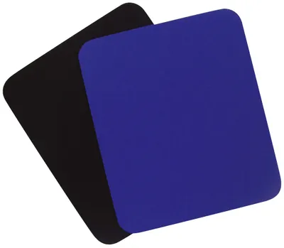 Produktbild von Q-Connect 29702 Mauspad - Schwarz - Stoff - 1 Paket