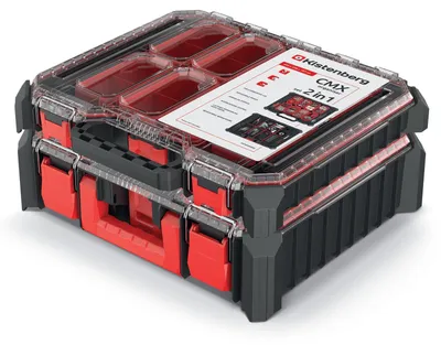 Produktbild von Werkzeug Organizer Set stapelbar aus zwei Organizern