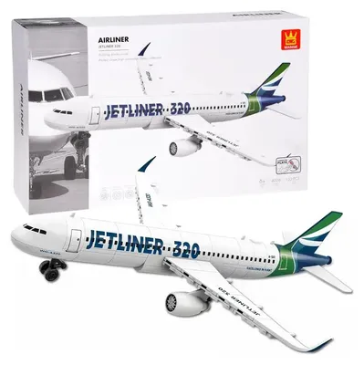 Obrázok produktu pre Konštrukčná stavebnica Dopravné lietadlo Jetliner 320, 133 dielov Jokomisiada