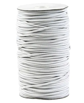 100m extra starke Gummikordel Gummischnur 3mm, Weiß