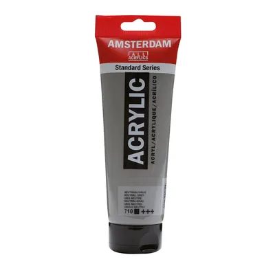 Obrázek produktu pro Amsterdam | Akrylová barva 250ml neutrální šedá