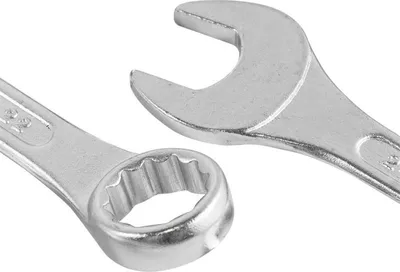 Image de Jeu de clés mixtes à fourche - plates, 16 pièces
