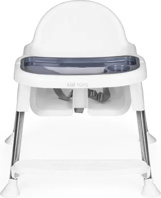 Immagine prodotto di Seggiolone pappa 2in1, vassoio, cinture ECOTOYS