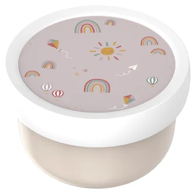 Produktbild von Mepal - Obstbox Campus - Snackbox für Kinder - Spülmaschinen- und mikrowellenfest - BPA-frei - 300 ml - Sunshine & Rainbow