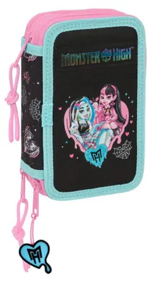 Produktbild von Monster High 3-teiliges Federmä ppchen 37 Stü ck