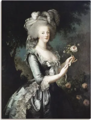 Produktbild von ARTland Leinwandbild Marie Antoinette, 1783 Größe: 30x40 cm