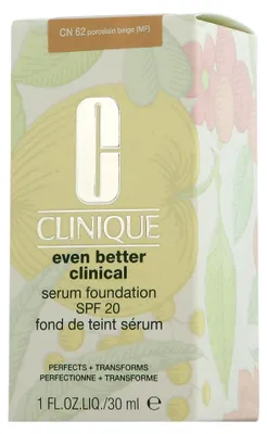 Obrázek produktu pro Clinique Compact Powder Foundation Even Better Clinical Serum Foundation SPF20 CN62 Porcelain Beige.