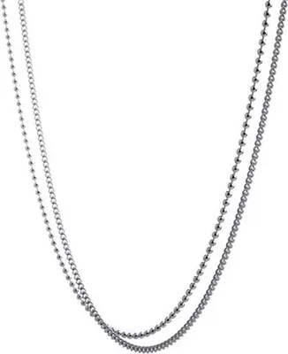 Produktbild von SILBERKETTEN STORE Fashion Line Destiny - 925 Silber, Länge wählbar von 40-100cm - 90cm