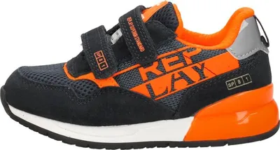 Image de Replay Shoot Kid 6  Klittenband Laag - Blauw - Maat 26