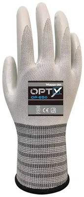 Produktbild von Arbeitshandschuh WONDER GRIP OPTY OP-650 Nitril auf Polyester, Stärke 13 7/S