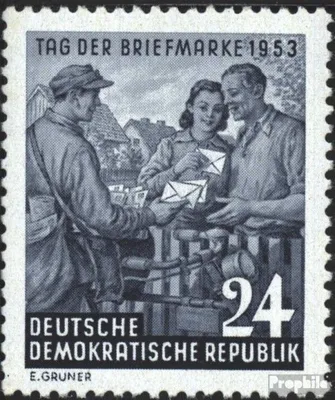 Produktbild von Briefmarken DDR 1953 Mi 396 (kompl.Ausg.) postfrisch Tag der Briefmarke
