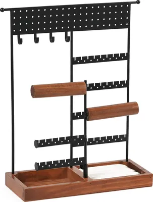 Obrázek produktu pro Šperky organizátor stojan odolný závěsný šperky držák náhrdelník náramek displej Rack pro domácí