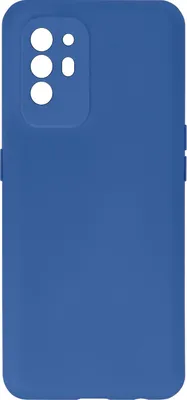 Obrázok produktu pre Polotuhé silikónové puzdro na mobilný telefón Oppo A94 5G, Soft Touch - modré