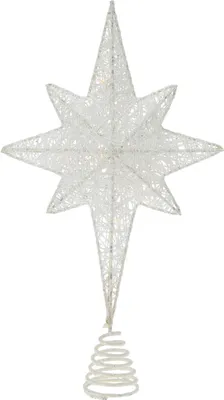 Produktbild von Tannenbaumspitze LED Weihnachtbeleuchtung Tannenbaumbeleuchtung Weiß