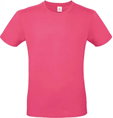 Produktbild von B&C TU01T | Herren T-Shirt E150 / -100  - Farbe: Fuchsia - Größe: M