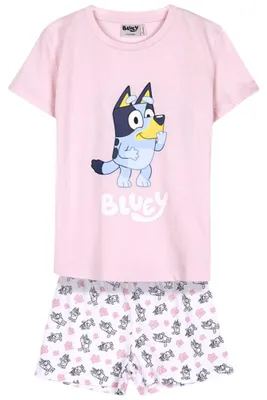 Produktbild von Schlafanzug kurz Bluey Rosa 98 cm