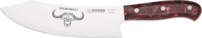 Produktbild von Giesser Messer 20cm PremiumCut Acryl Chefs No 1 Red Diamond Kochmesser BBQ