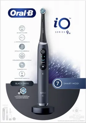 Productafbeelding van Oral-B iO Serie 9N, zwarte uitvoering (Onyx), modelnummer JAS22