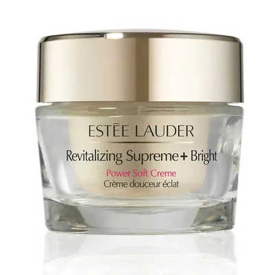 Obrázek produktu pro Estée Lauder Revitalizing Supreme + Bright Power Soft Creme, Ženy, 50 ml, Krém, Univerzální pleť, Proti tmavým skvrnám, Rozzařující, Hydratační, Vyživující, Vyhlazující, Dávkovač