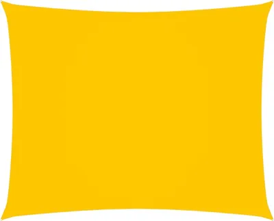 Image de Voile d'ombrage Oxford Rectangulaire 3x4 m Jaune