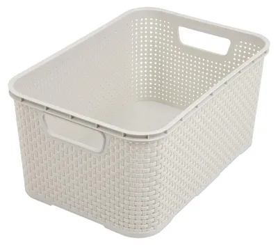 Produktbild von BranQ - Home essential universeller, multifunktionaler Korb in Rattan Design, Gr