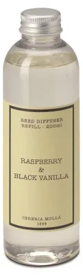 Produktbild von Cereria Molla 1899 Reed Diffuser Refill 200ml Raspberry & Black Vanilla