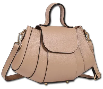 Produktbild von Toscanto Damen Schultertasche Leder Tasche altrosa D3OTT863SA3