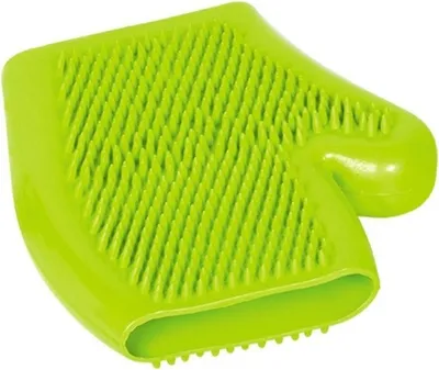Produktbild von Nobby Massagehandschuh Vollgummi grün