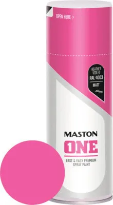 Produktbild von Sprühlack Maston ONE matt RAL 4003 erikaviolett 400 ml