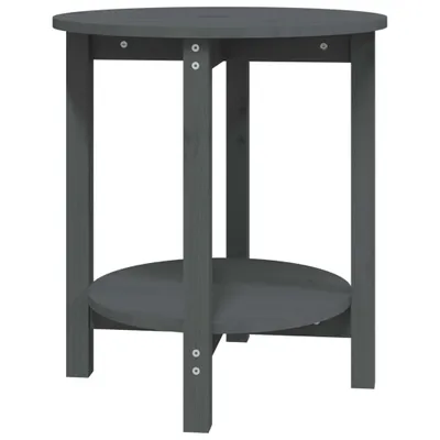 Immagine prodotto di Tavolino grigio Ø 55x60 cm in legno di pino massiccio