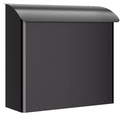 Produktbild von Wandbriefkasten Fortress in Schwarz