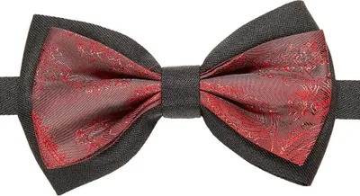 Produktbild von Jacquard Fliege weinrot