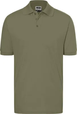 Produktbild von James & Nicholson Poloshirt Classic, Gr. L,oliv